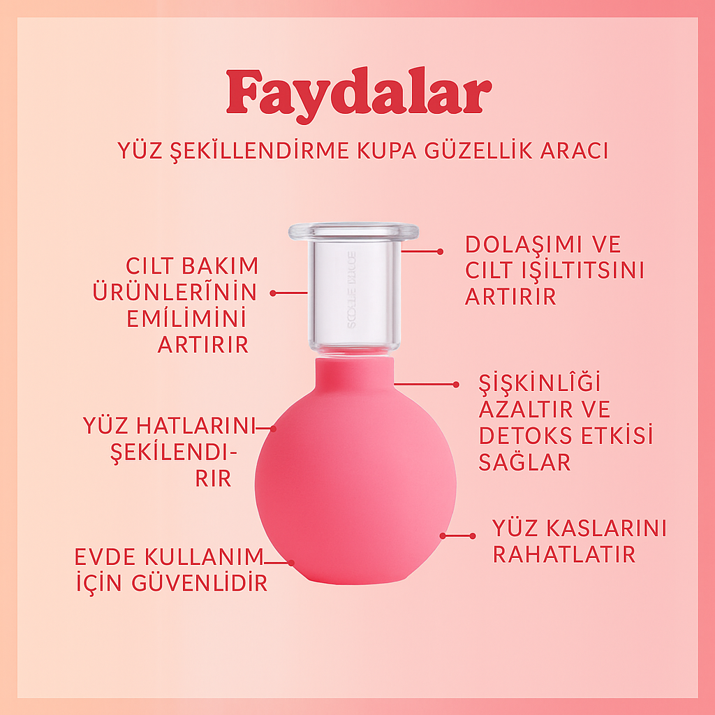RolleyHub Masaj Kupası & Yüz Yağı Seti