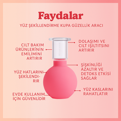 RolleyHub Masaj Kupası & Yüz Yağı Seti